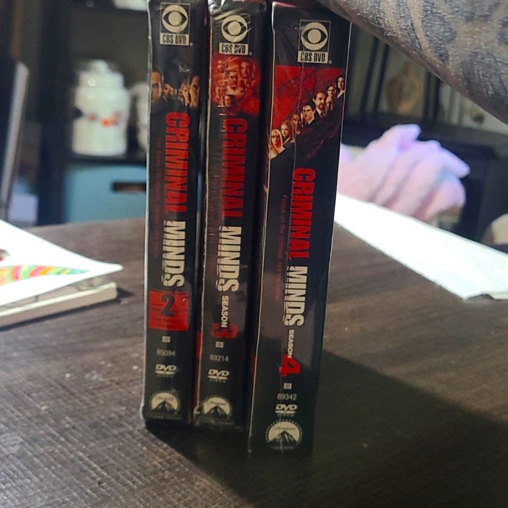 Criminal Minds Season‎ 2 3 4 complete series dvd